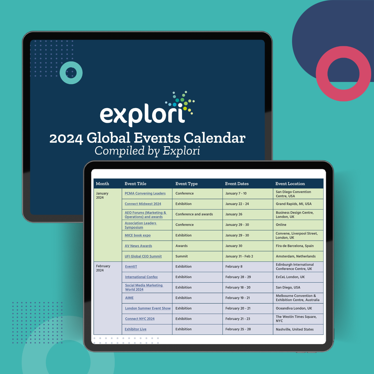 All Events Across The World Global Event Calendar 2024